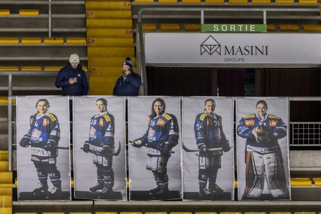 Photo hockey match Neuchâtel - Zürich le 14/01/2024