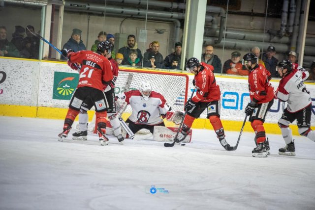 Photo hockey match Chamonix  - Briançon  le 16/01/2024