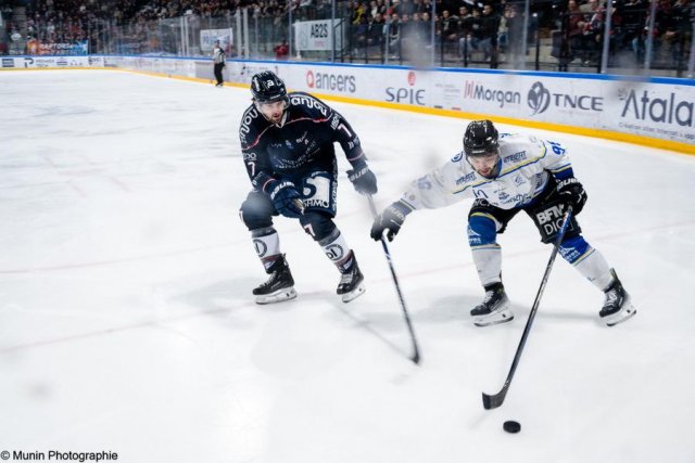Photo hockey match Angers  - Gap  le 14/01/2024