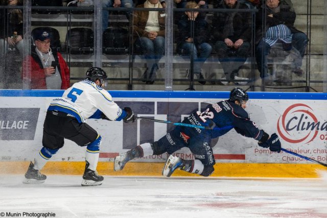 Photo hockey match Angers  - Gap  le 14/01/2024