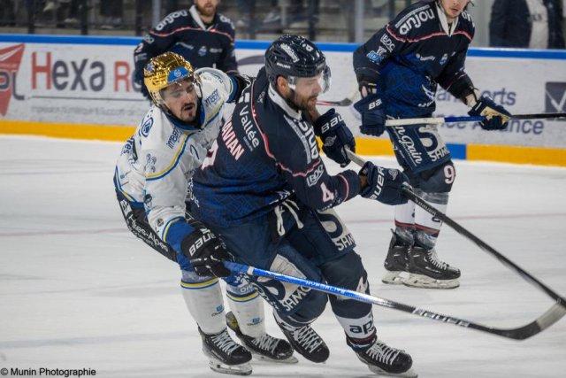 Photo hockey match Angers  - Gap  le 14/01/2024