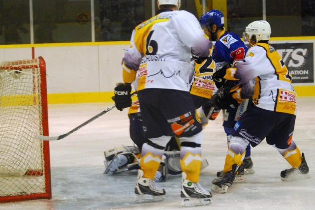 Photo hockey match Dijon  - Chamonix  le 10/10/2009
