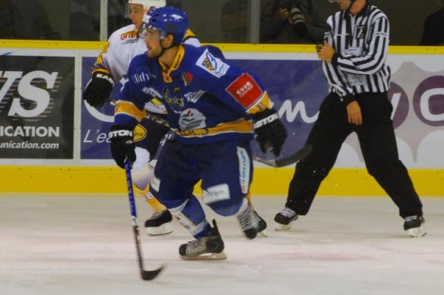 Photo hockey match Dijon  - Chamonix  le 10/10/2009