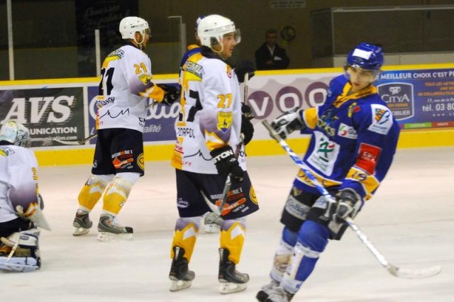 Photo hockey match Dijon  - Chamonix  le 10/10/2009