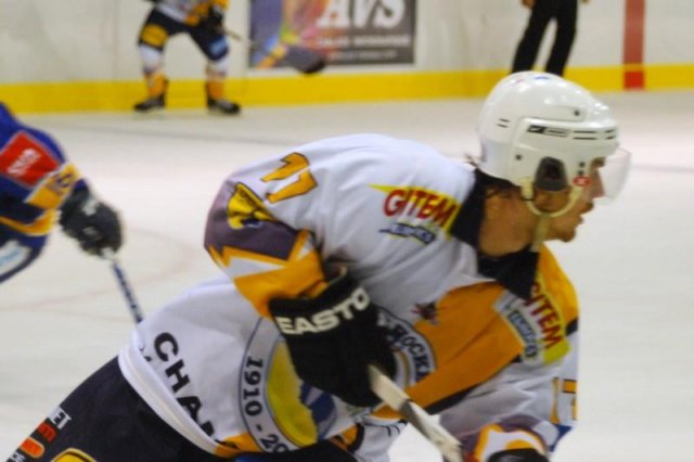Photo hockey match Dijon  - Chamonix  le 10/10/2009