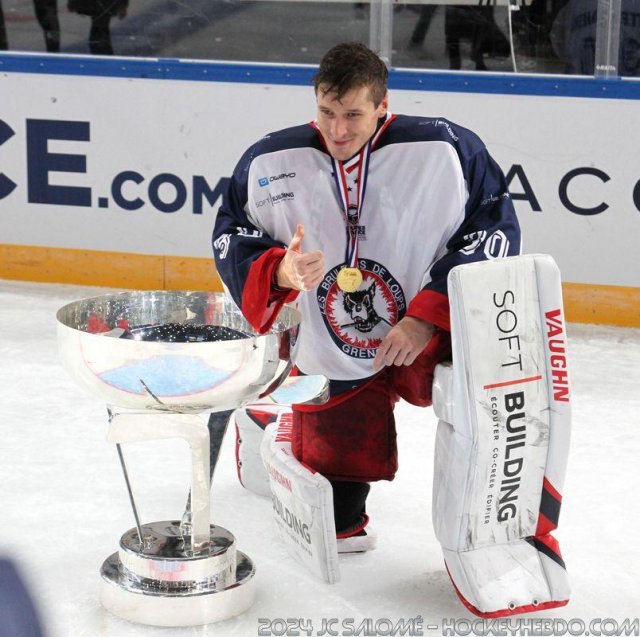 Photo hockey match Dunkerque - Grenoble  le 21/01/2024