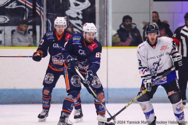Photo hockey match Clermont-Ferrand - Courchevel-Méribel-Pralognan le 20/01/2024