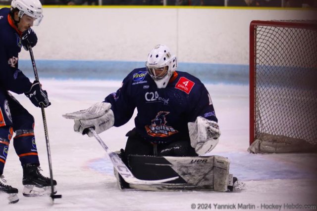 Photo hockey match Clermont-Ferrand - Courchevel-Méribel-Pralognan le 20/01/2024