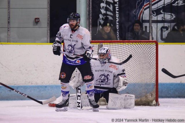Photo hockey match Clermont-Ferrand - Courchevel-Méribel-Pralognan le 20/01/2024