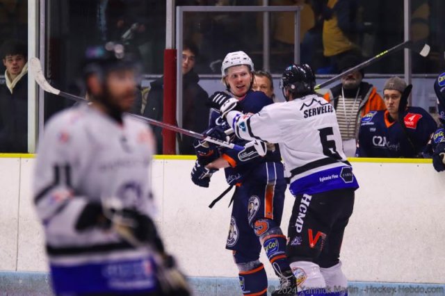 Photo hockey match Clermont-Ferrand - Courchevel-Méribel-Pralognan le 20/01/2024