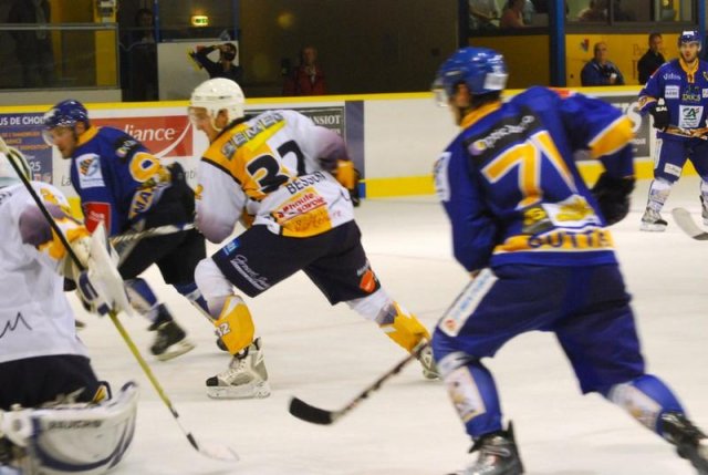 Photo hockey match Dijon  - Chamonix  le 10/10/2009