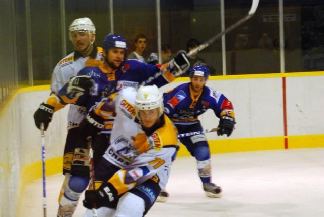 Photo hockey match Dijon  - Chamonix  le 10/10/2009