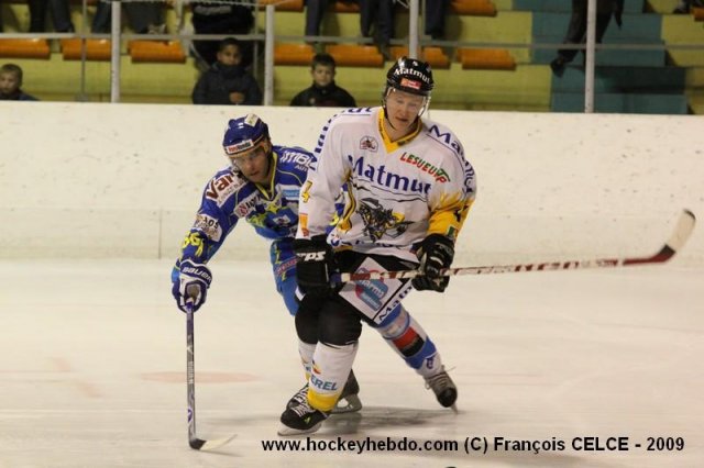 Photo hockey match Gap  - Rouen le 10/10/2009