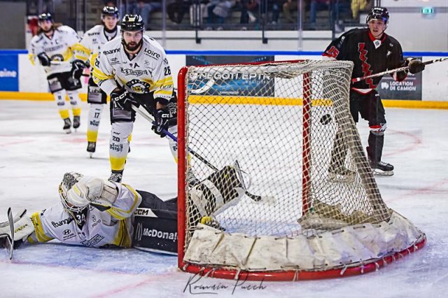 Photo hockey match Toulouse-Blagnac - Roanne le 20/01/2024