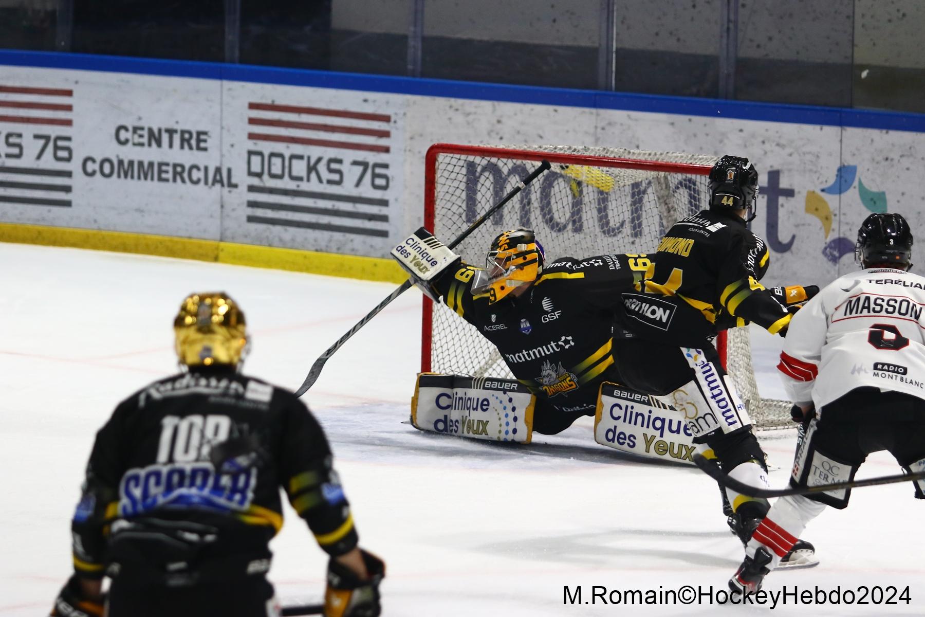Rouen 6 - 3 Chamonix 