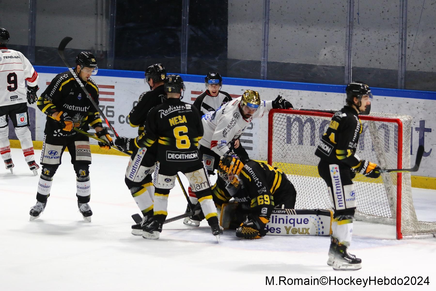 Rouen 6 - 3 Chamonix 