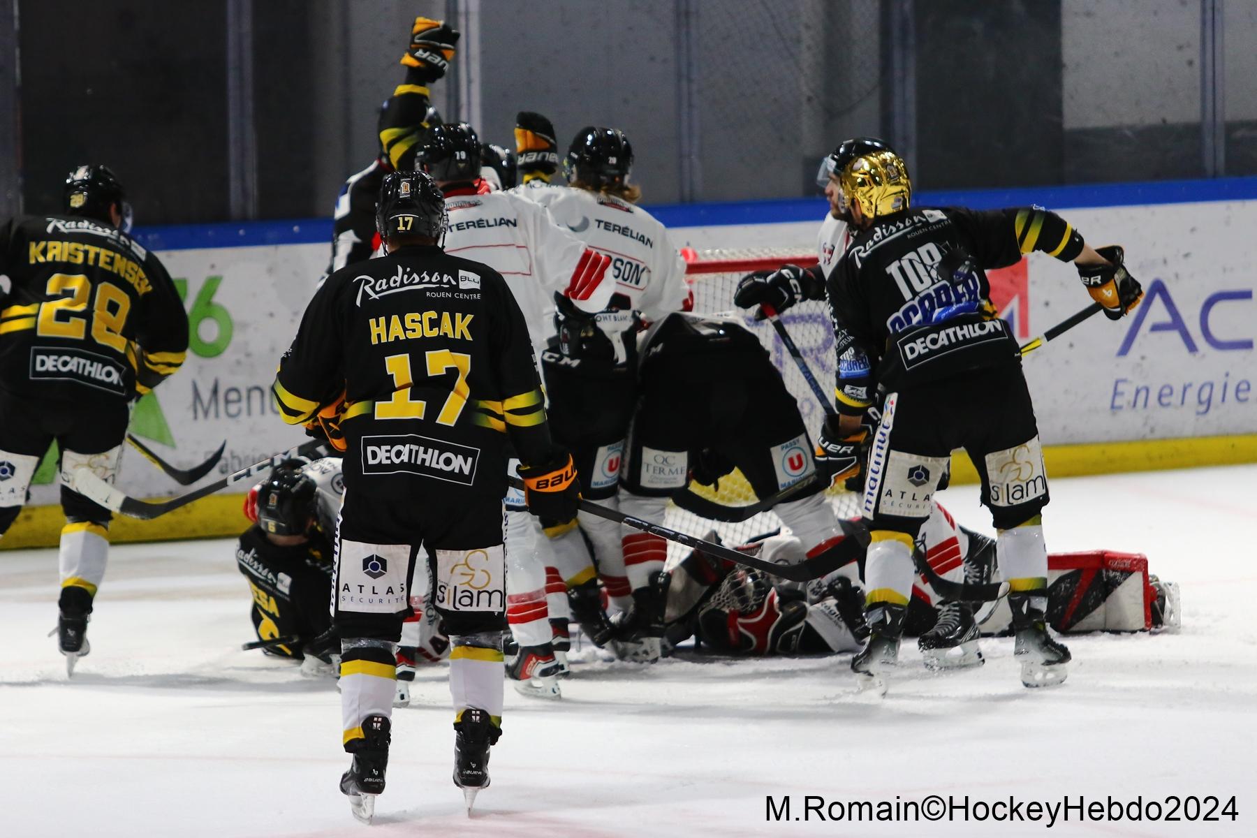 Rouen 6 - 3 Chamonix 