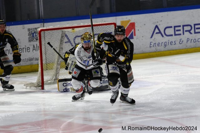 Photo hockey match Rouen - Chamonix  le 23/01/2024