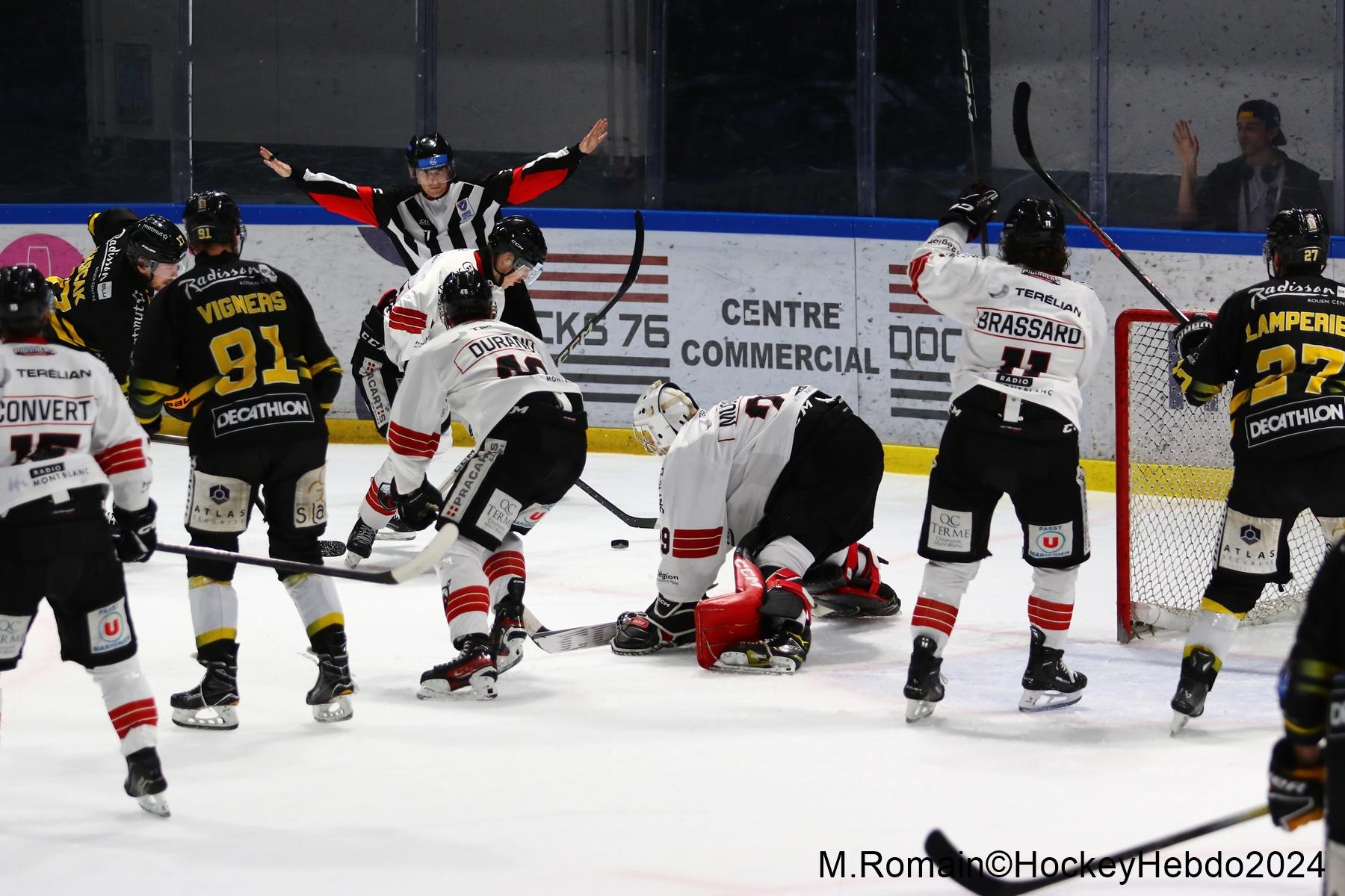 Rouen 6 - 3 Chamonix 