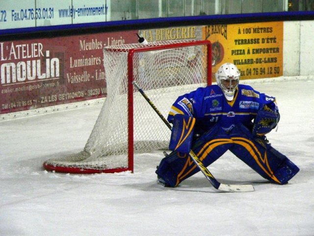 Photo hockey match Villard-de-Lans - Angers  le 10/10/2009