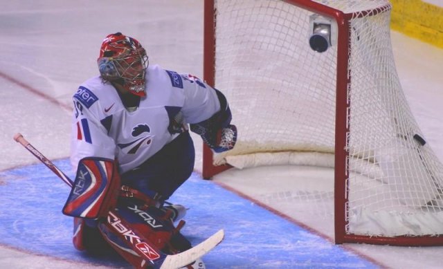 Photo hockey album Mondiaux : 2ème journée - Suisse / France - N. Leleu