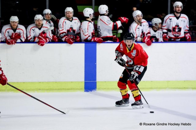 Photo hockey match Besançon - Dijon  le 27/01/2024