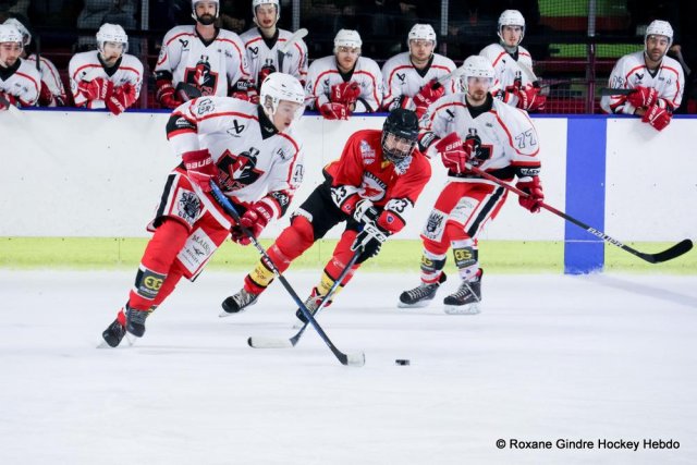 Photo hockey match Besançon - Dijon  le 27/01/2024