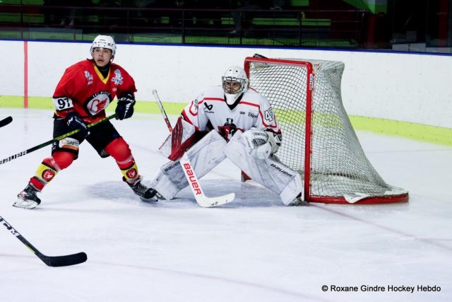 Photo hockey match Besançon - Dijon  le 27/01/2024