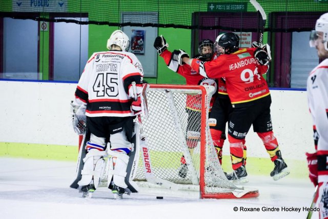 Photo hockey match Besançon - Dijon  le 27/01/2024