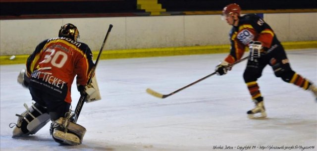 Photo hockey match Meudon - Chambéry le 10/10/2009