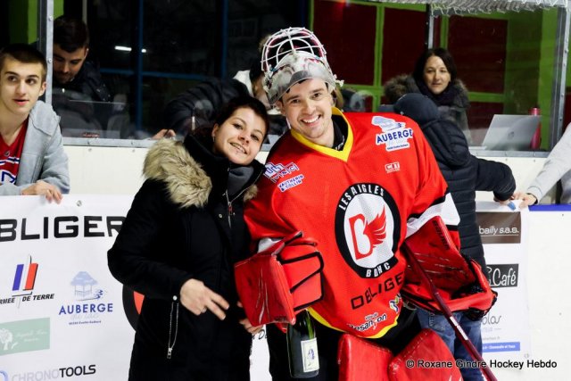 Photo hockey match Besançon - Dijon  le 27/01/2024