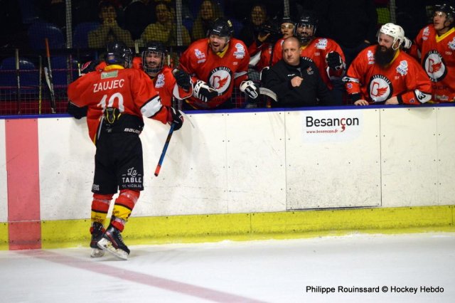 Photo hockey match Besançon - Dijon  le 27/01/2024