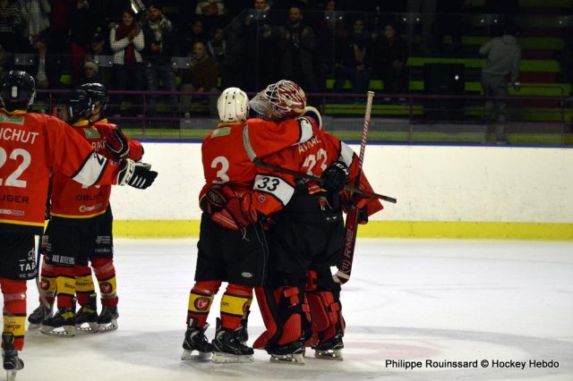 Photo hockey match Besançon - Dijon  le 27/01/2024