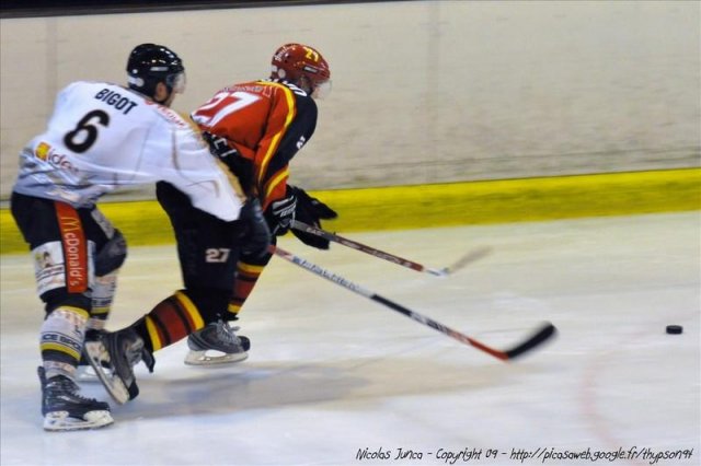 Photo hockey match Meudon - Chambéry le 10/10/2009