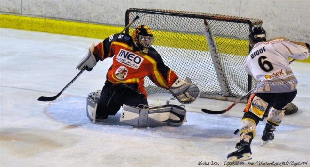 Photo hockey match Meudon - Chambéry le 10/10/2009