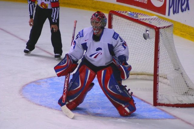 Photo hockey album Mondiaux : 2ème journée - Suisse / France - N. Leleu