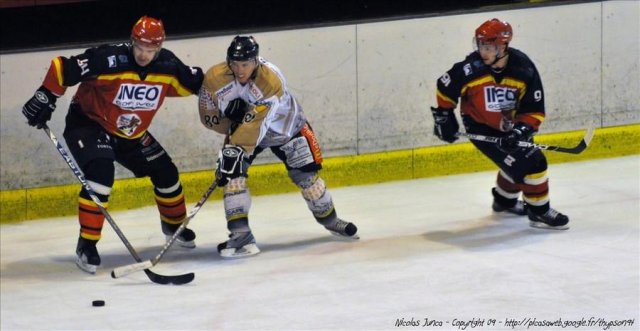 Photo hockey match Meudon - Chambéry le 10/10/2009
