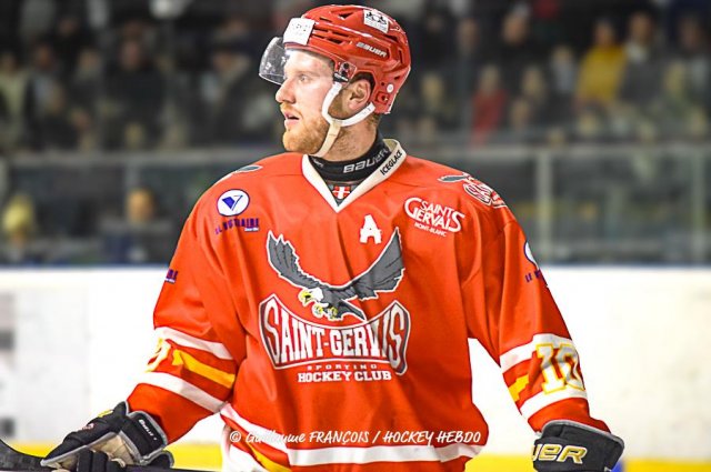 Photo hockey match Nantes - Mont-Blanc le 27/01/2024