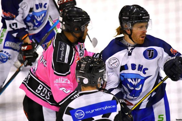 Photo hockey match Rennes - Brive le 27/01/2024