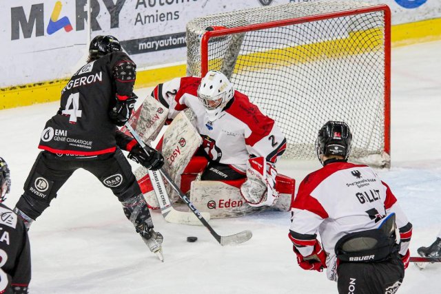 Photo hockey match Amiens  - Briançon  le 02/02/2024