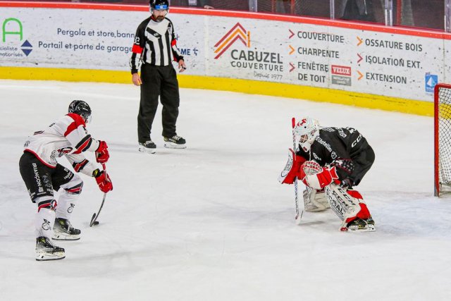 Photo hockey match Amiens  - Briançon  le 02/02/2024