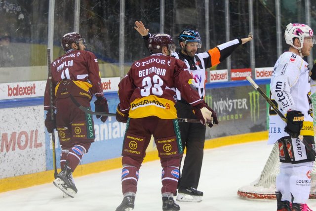 Photo hockey match Genève - Ajoie le 03/02/2024