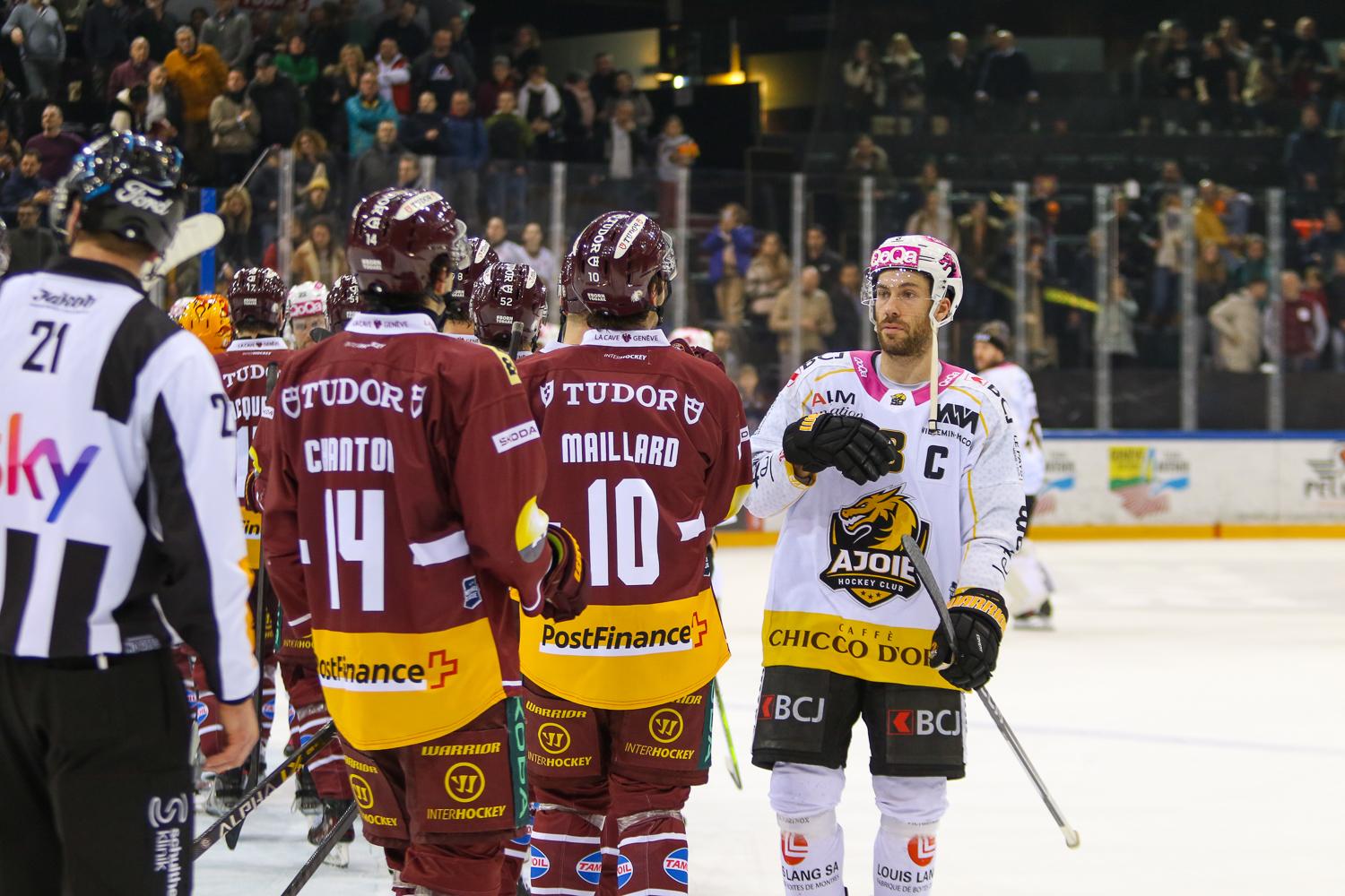 Genève 5 - 2 Ajoie