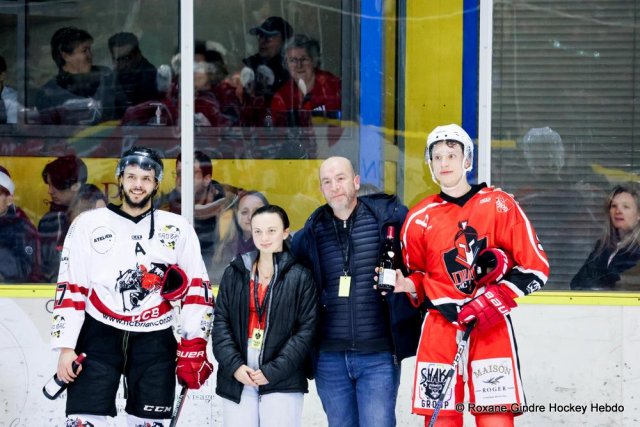 Photo hockey match Dijon  - Briançon II le 03/02/2024