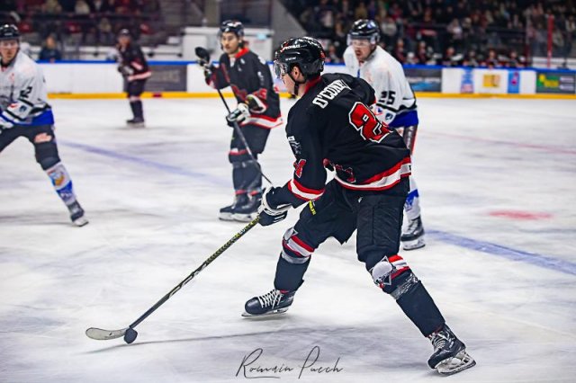 Photo hockey match Toulouse-Blagnac - Courchevel-Méribel-Pralognan le 03/02/2024