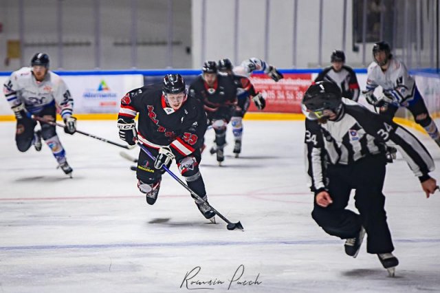 Photo hockey match Toulouse-Blagnac - Courchevel-Méribel-Pralognan le 03/02/2024
