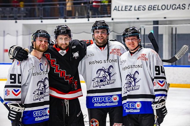 Photo hockey match Toulouse-Blagnac - Courchevel-Méribel-Pralognan le 03/02/2024
