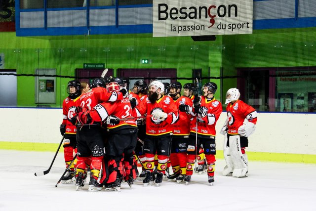 Photo hockey match Besançon - Briançon II le 10/02/2024