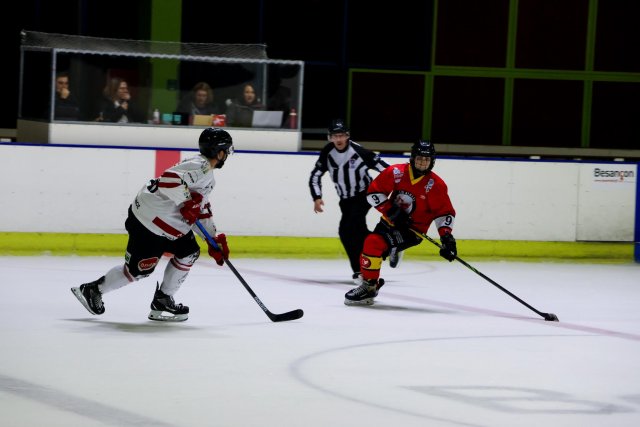 Photo hockey match Besançon - Briançon II le 10/02/2024