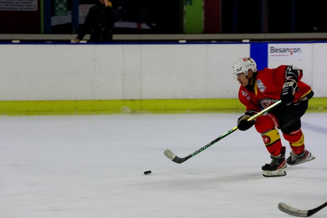 Photo hockey match Besançon - Briançon II le 10/02/2024